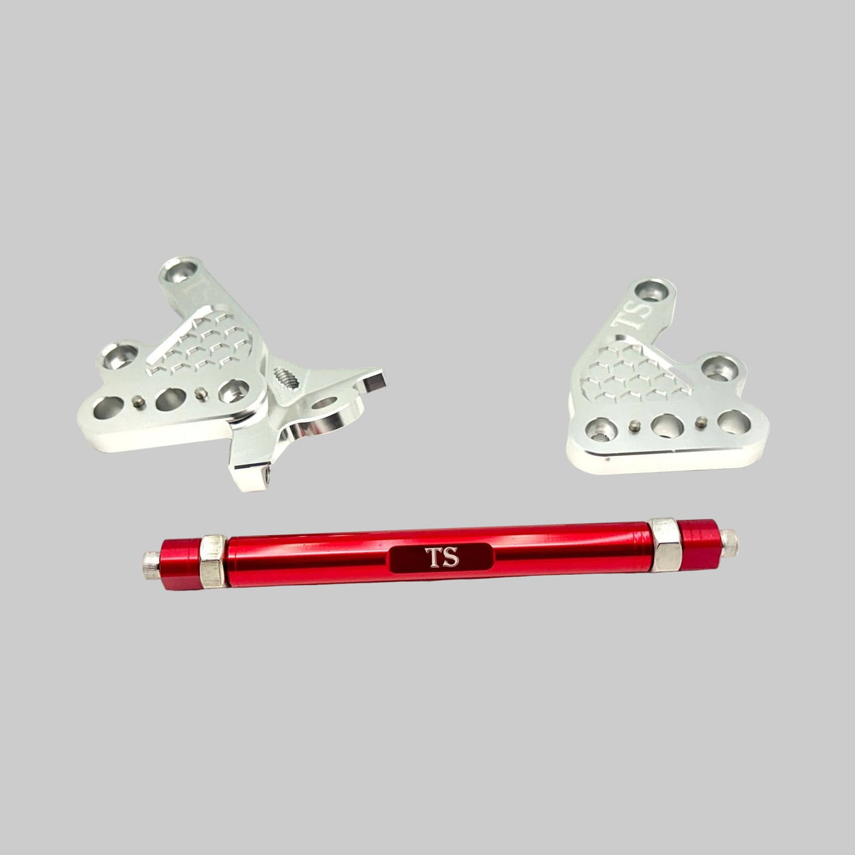 Custom CNC Aluminum Footpeg Bracket Assembly Talaria MX3, MX4 Titanium Surron