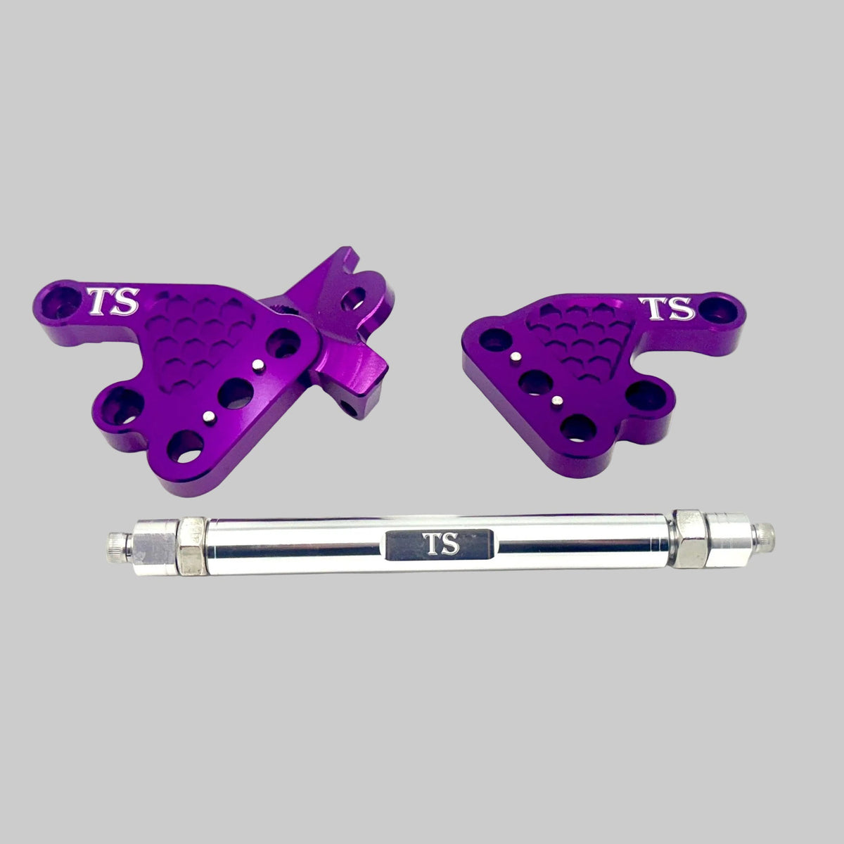 Custom CNC Aluminum Footpeg Bracket Assembly Talaria MX3, MX4 Titanium Surron