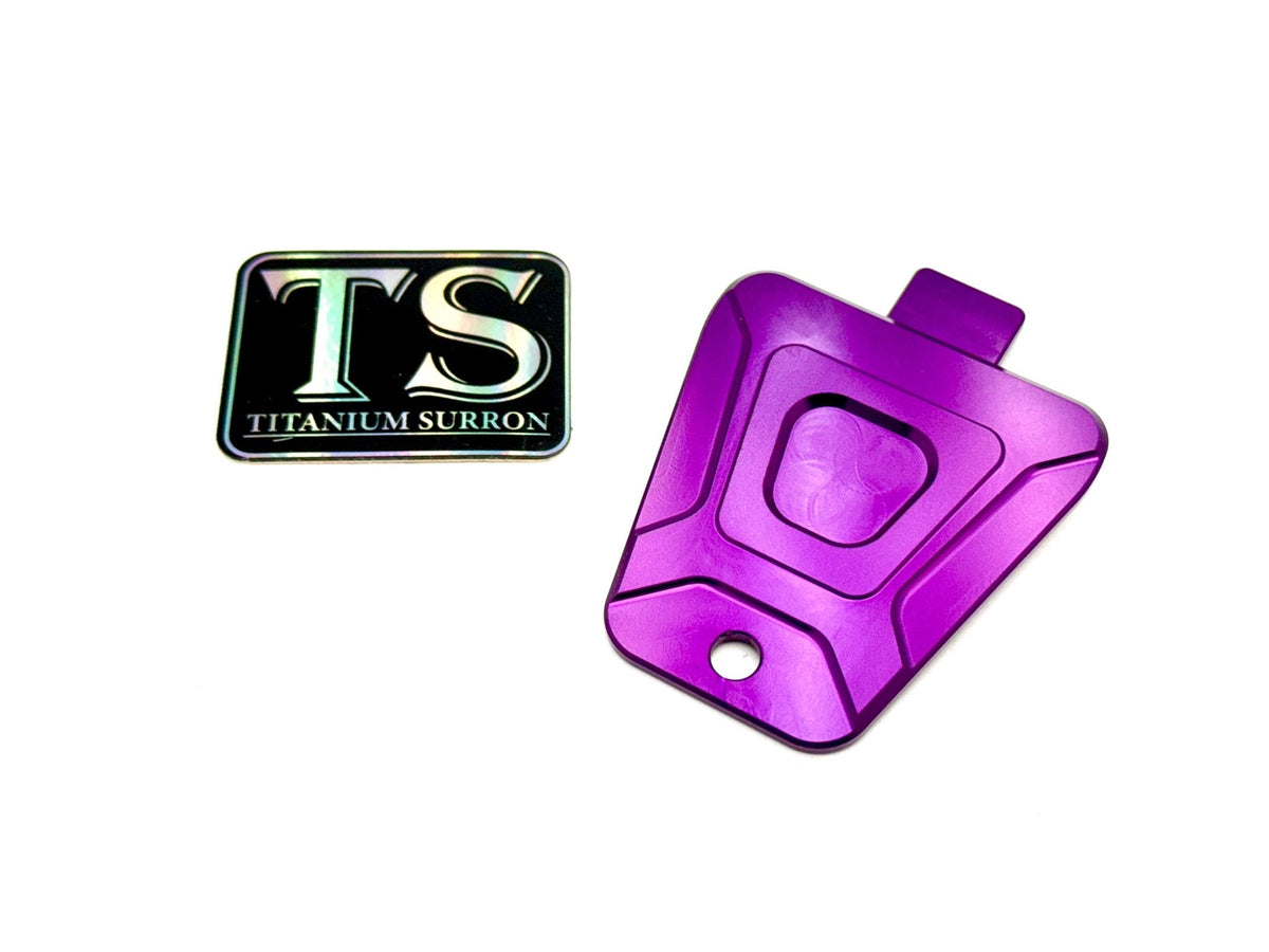 CNC Aluminum Horn Delete Cover — E-Ride Pro & Surron