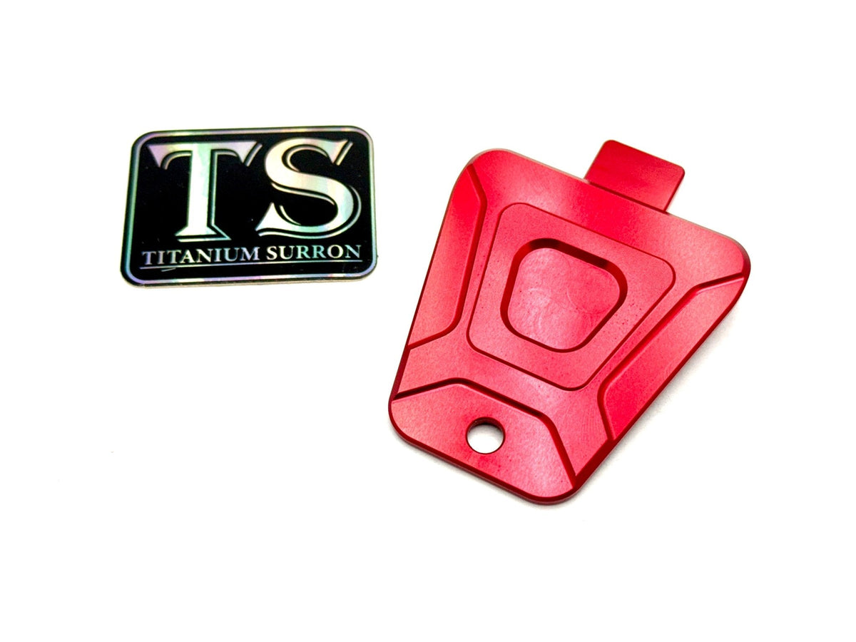 CNC Aluminum Horn Delete Cover — E-Ride Pro & Surron