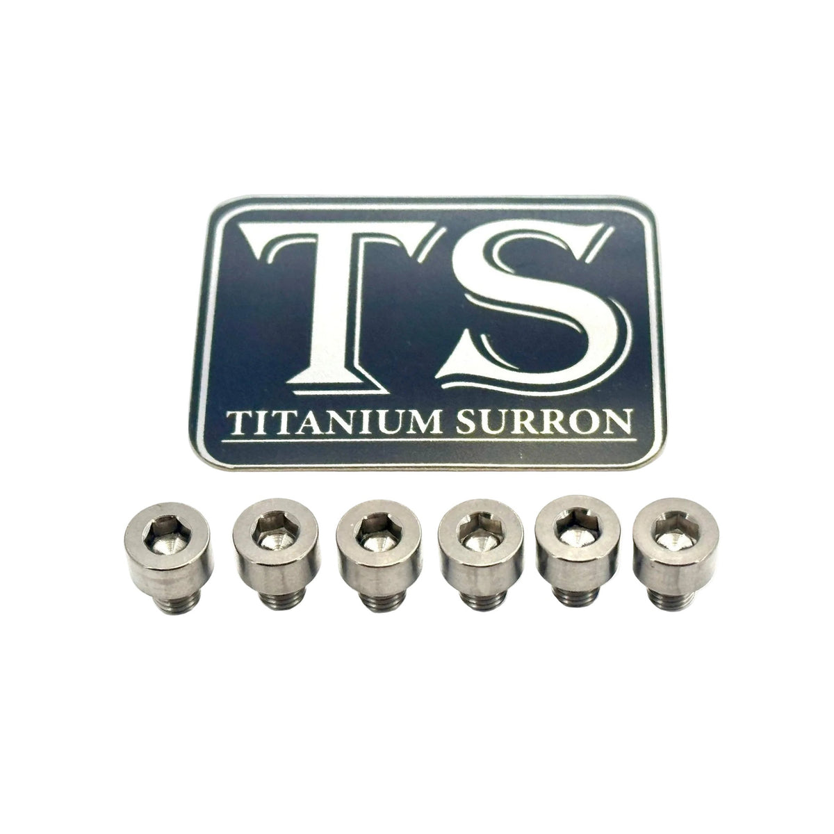 EBMX X9000 Heat Sink Titanium Bolt Kits (6) Titanium Surron