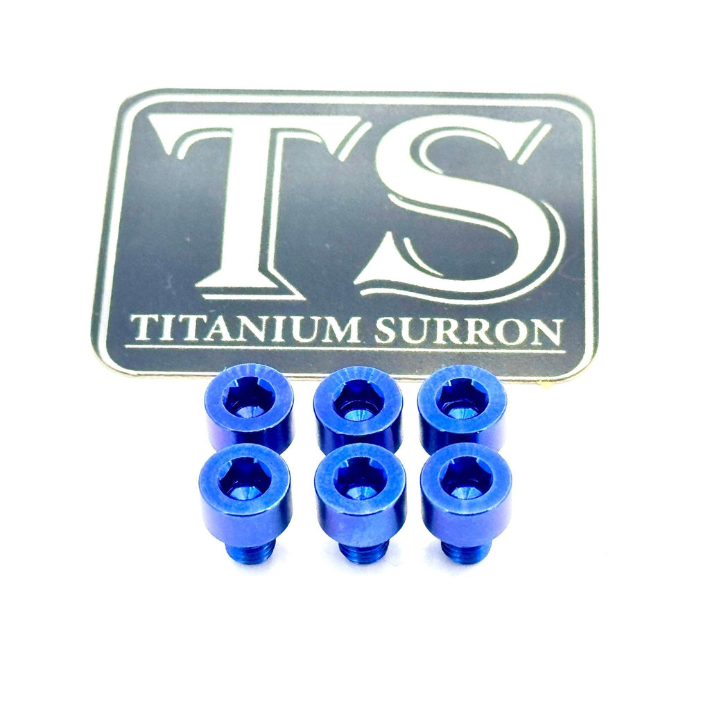 EBMX X9000 Heat Sink Titanium Bolt Kits (6) Titanium Surron