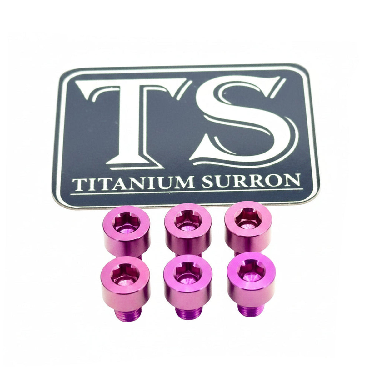 EBMX X9000 Heat Sink Titanium Bolt Kits (6) Titanium Surron