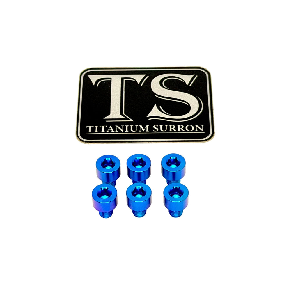 EBMX X9000 Heat Sink Titanium Bolt Kits (6) Titanium Surron