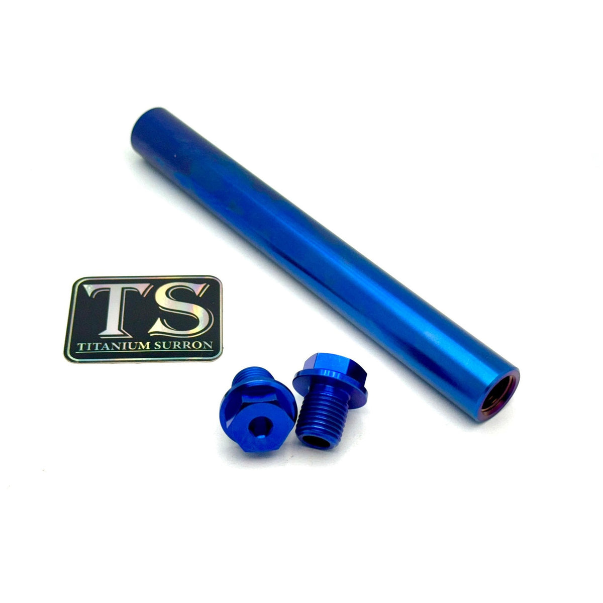 FastAce Fork Titanium Axle and Two Axle Bolts (3 Pieces)