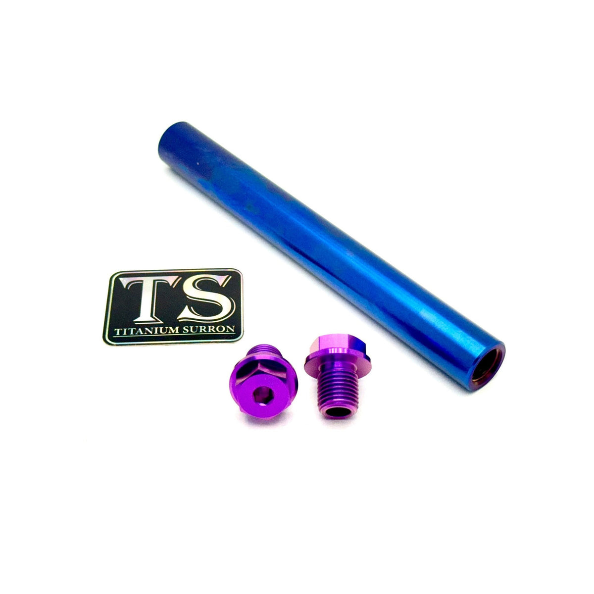 FastAce Fork Titanium Axle and Two Axle Bolts (3 Pieces)