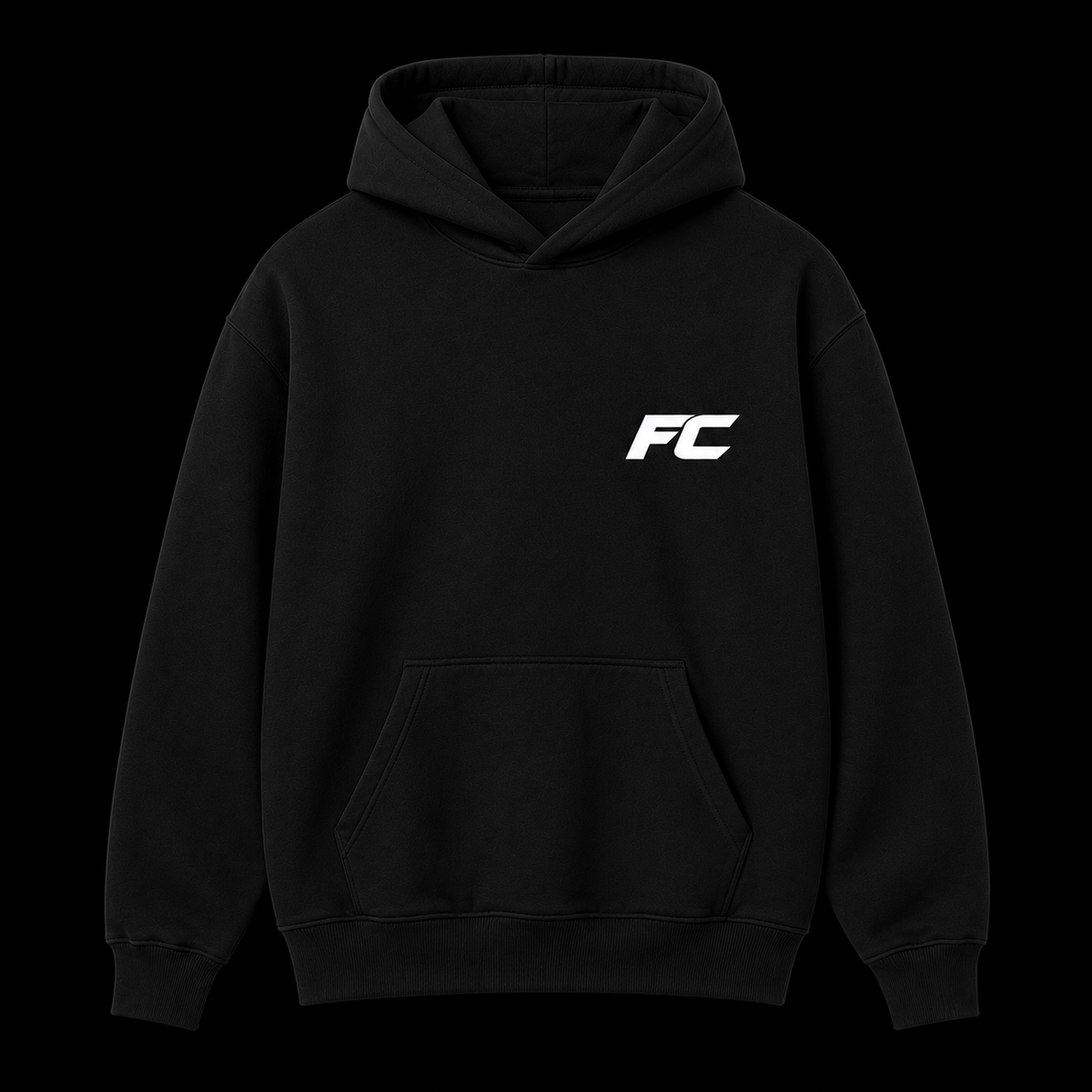 Black FC Hoodie Forged Coatings