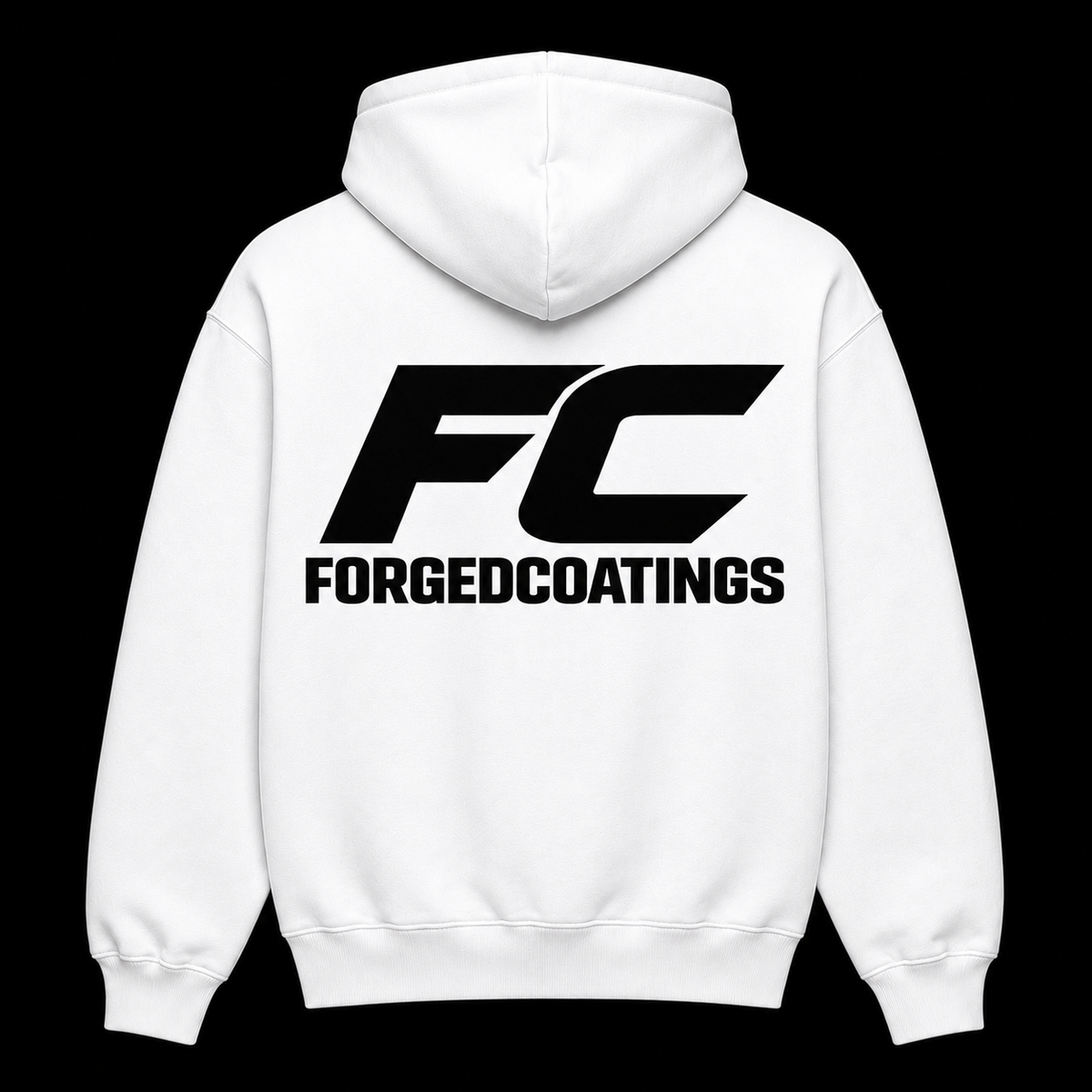 White FC Hoodie Forged Coatings