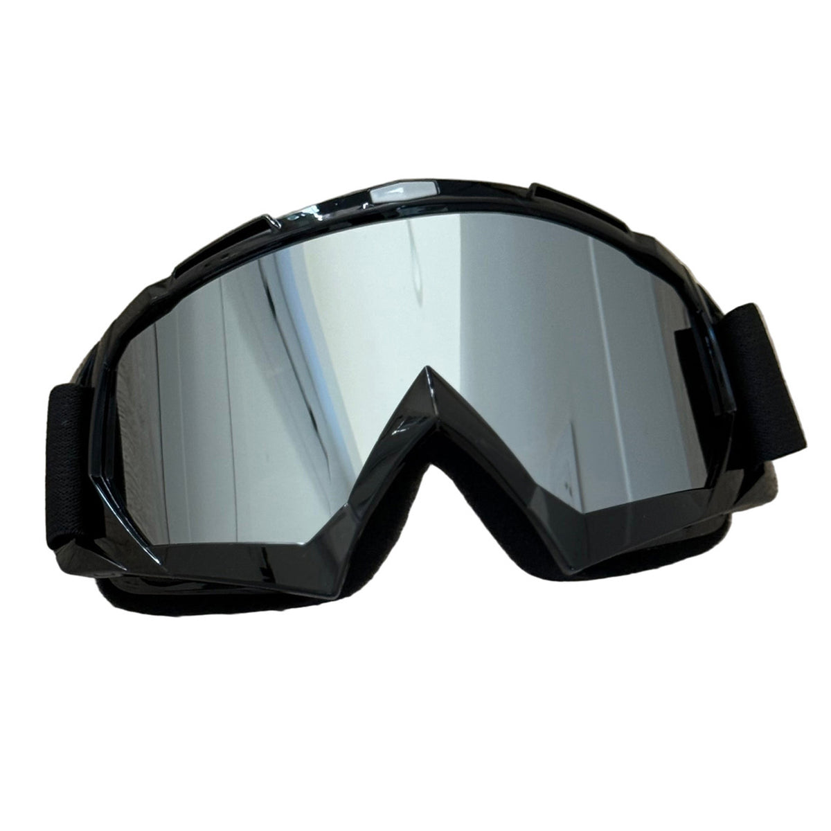 Fearless Goggles - Black / Silver Lens Forged Racing