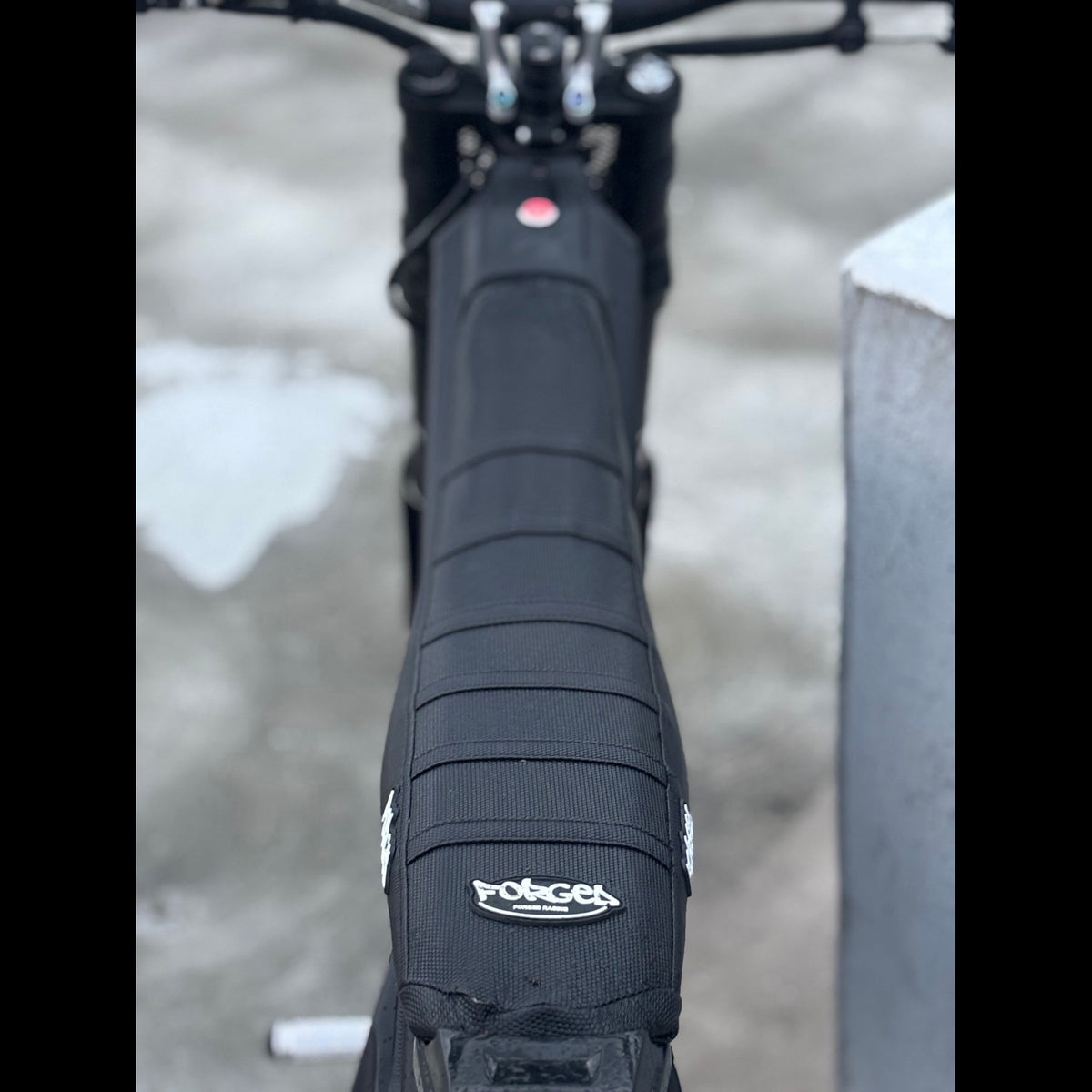 Forged Racing E-Moto Ribbed Seat Cover | Grip Seat Cover for Surron, Talaria & E-Ride Forged Racing