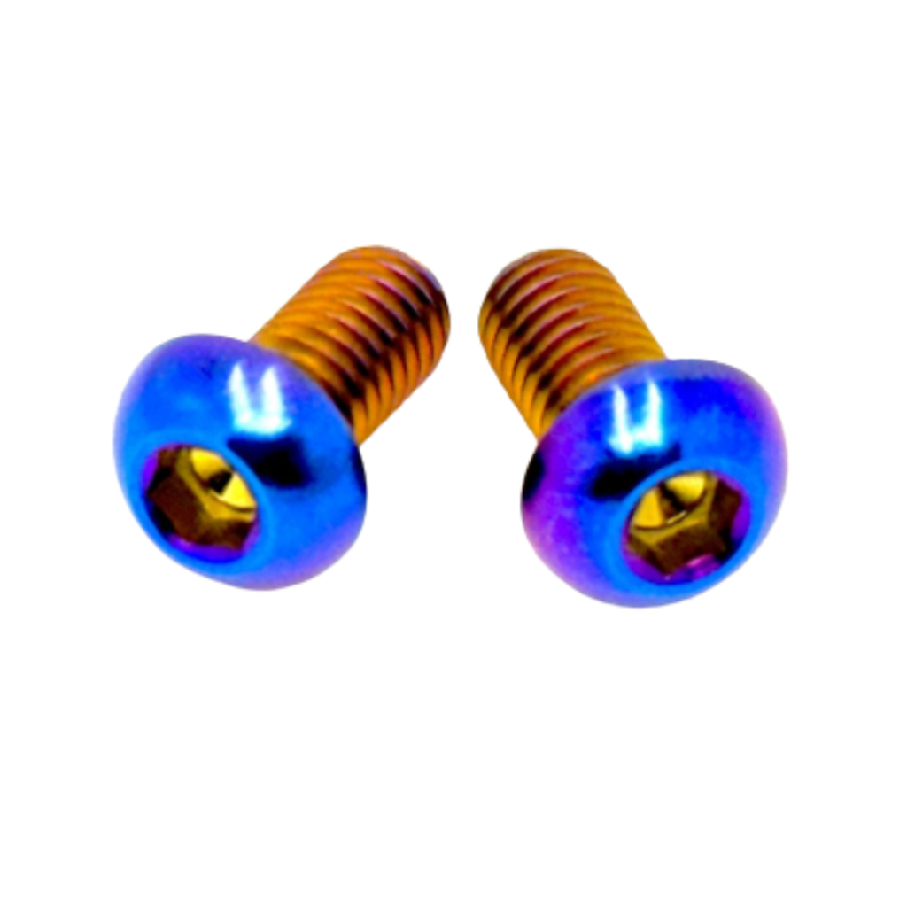 Formula hydraulic brake reservoir bolts, 2-piece set - alternate angle