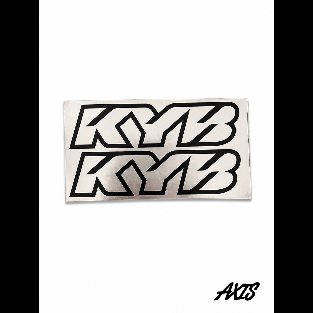 KYB fork stickers Axis Studios