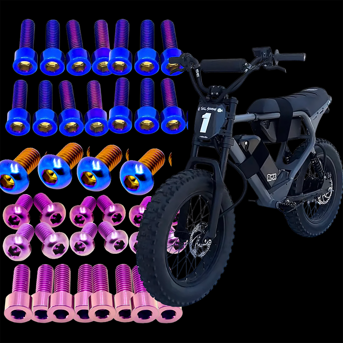 Mac Fox Titanium Bolt Kit