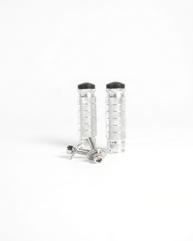 Round Style Passenger Pegs Kaos Customs