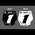Stark Varg Race Front Plate Decal JBP
