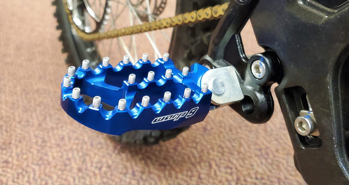 Surron LBX Foot Pegs Warp9Racing