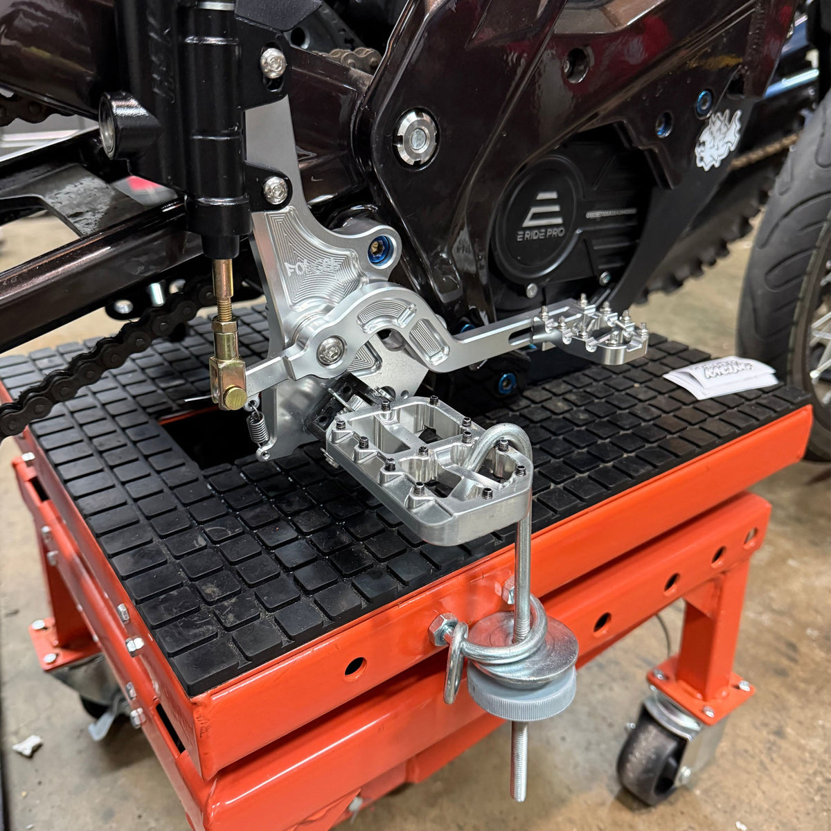 Sur-Ron and E-Ride foot brake kit with Ultra Bee calipers - view 7