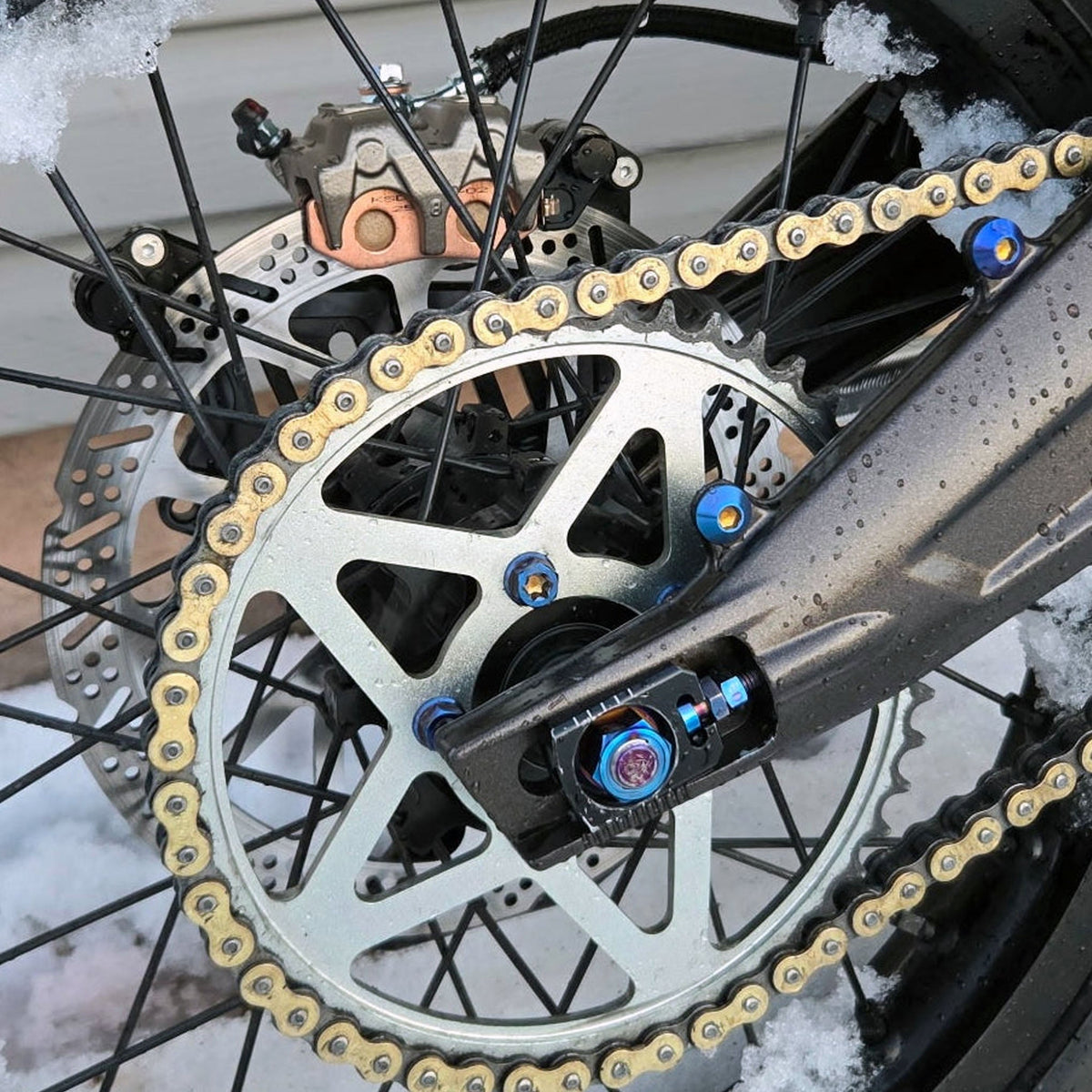 Sur-Ron LBX titanium bolt kit, 39-piece set - additional view