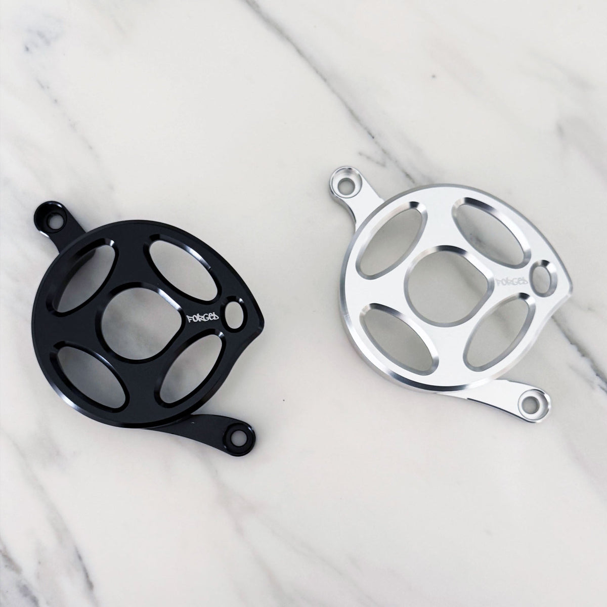 Sur-Ron Light Bee X and E-Ride CNC metal motor cover - alternate angle