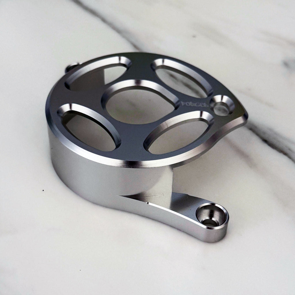 Sur-Ron Light Bee X and E-Ride CNC metal motor cover - additional view