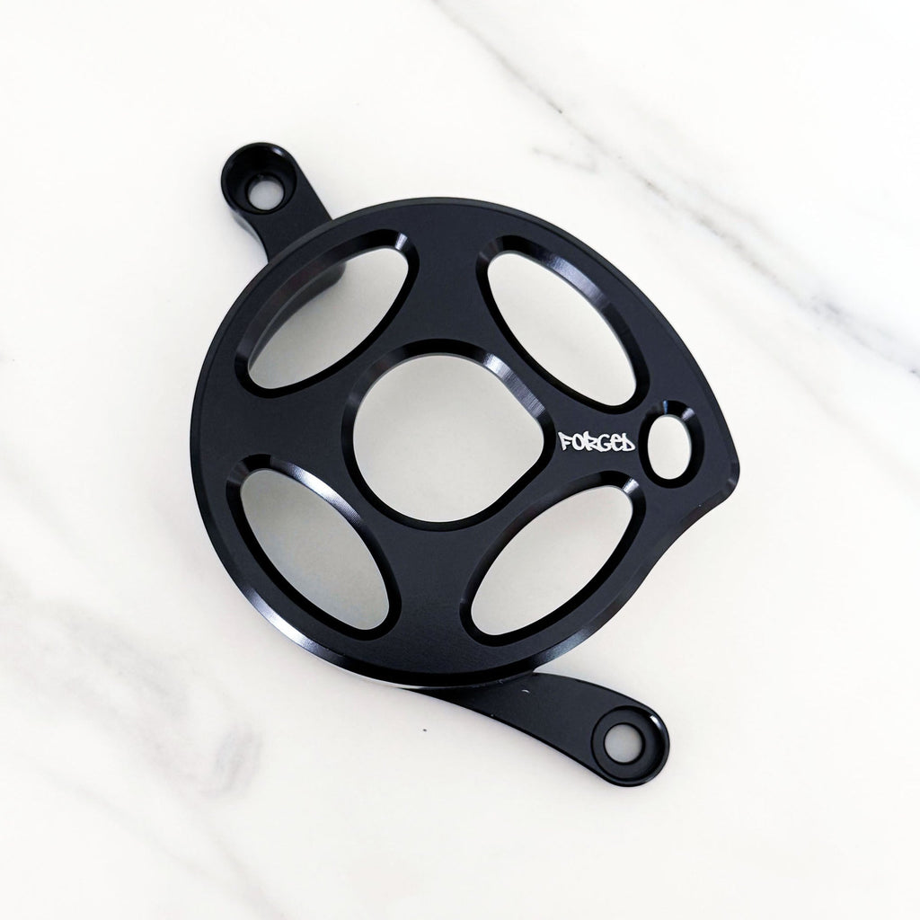 Sur-Ron Light Bee X and E-Ride CNC metal motor cover - different angle