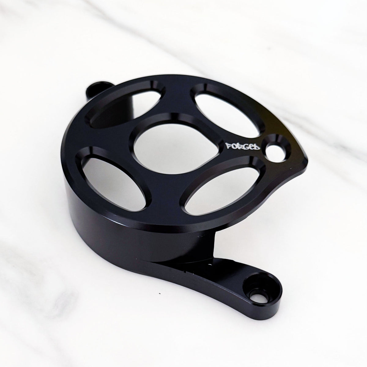 Sur-Ron Light Bee X and E-Ride CNC metal motor cover - detail view