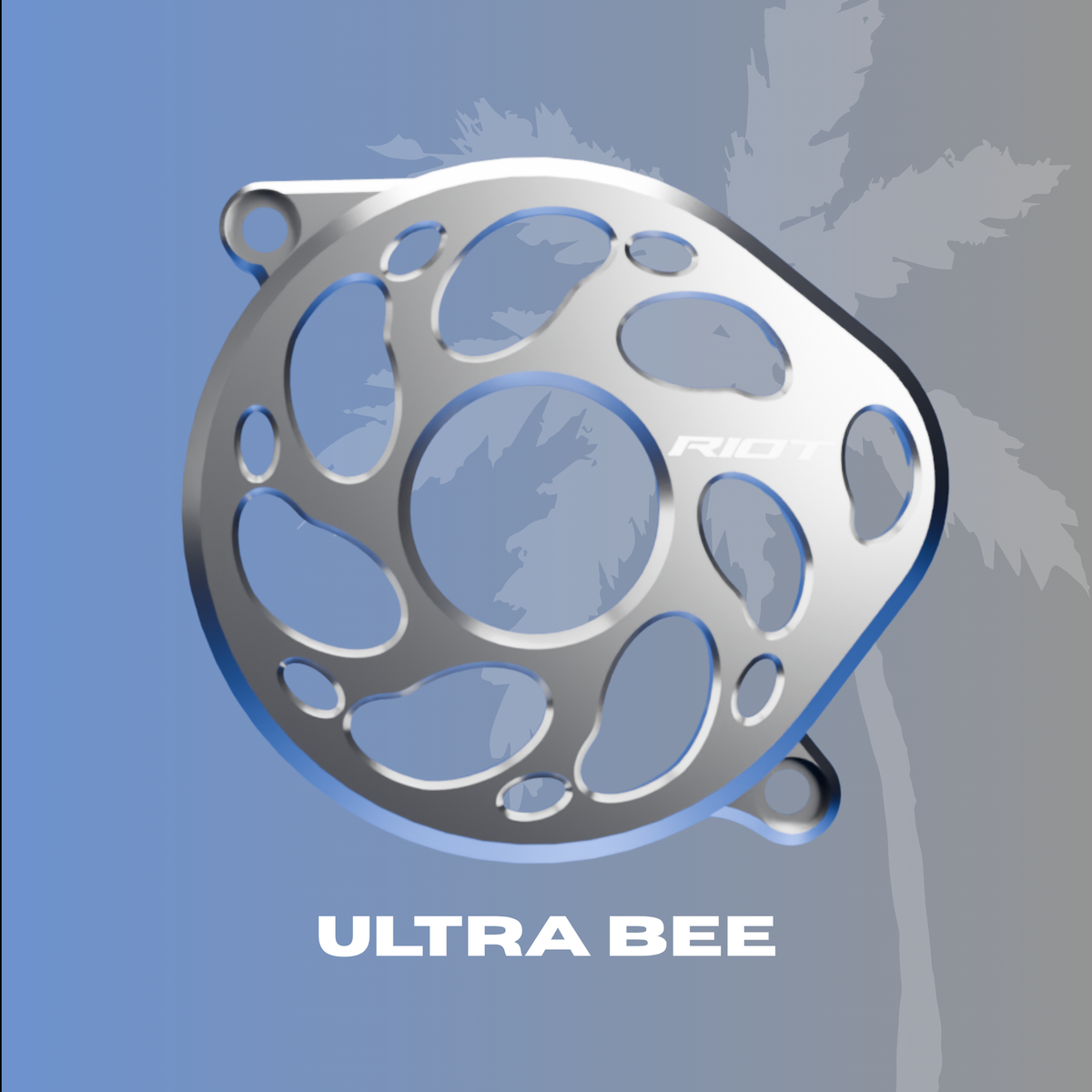 Sur-Ron Ultra Bee billet aluminum motor cover, 5-axis CNC - additional view