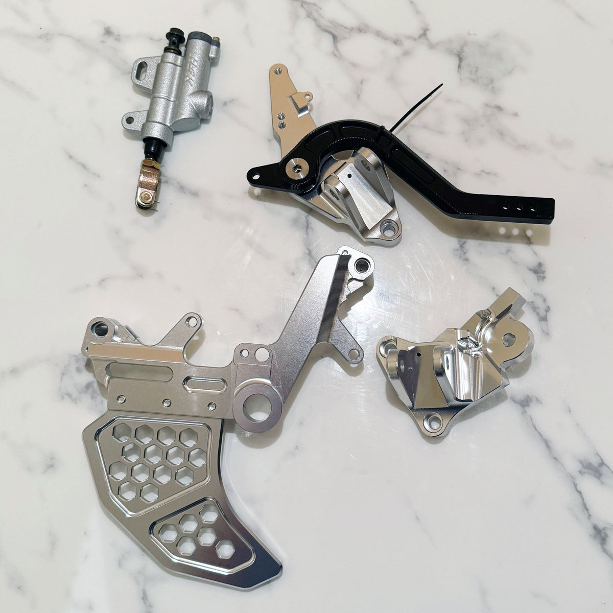 Sur-Ron Ultra Bee footbrake kit V3 with dual caliper option