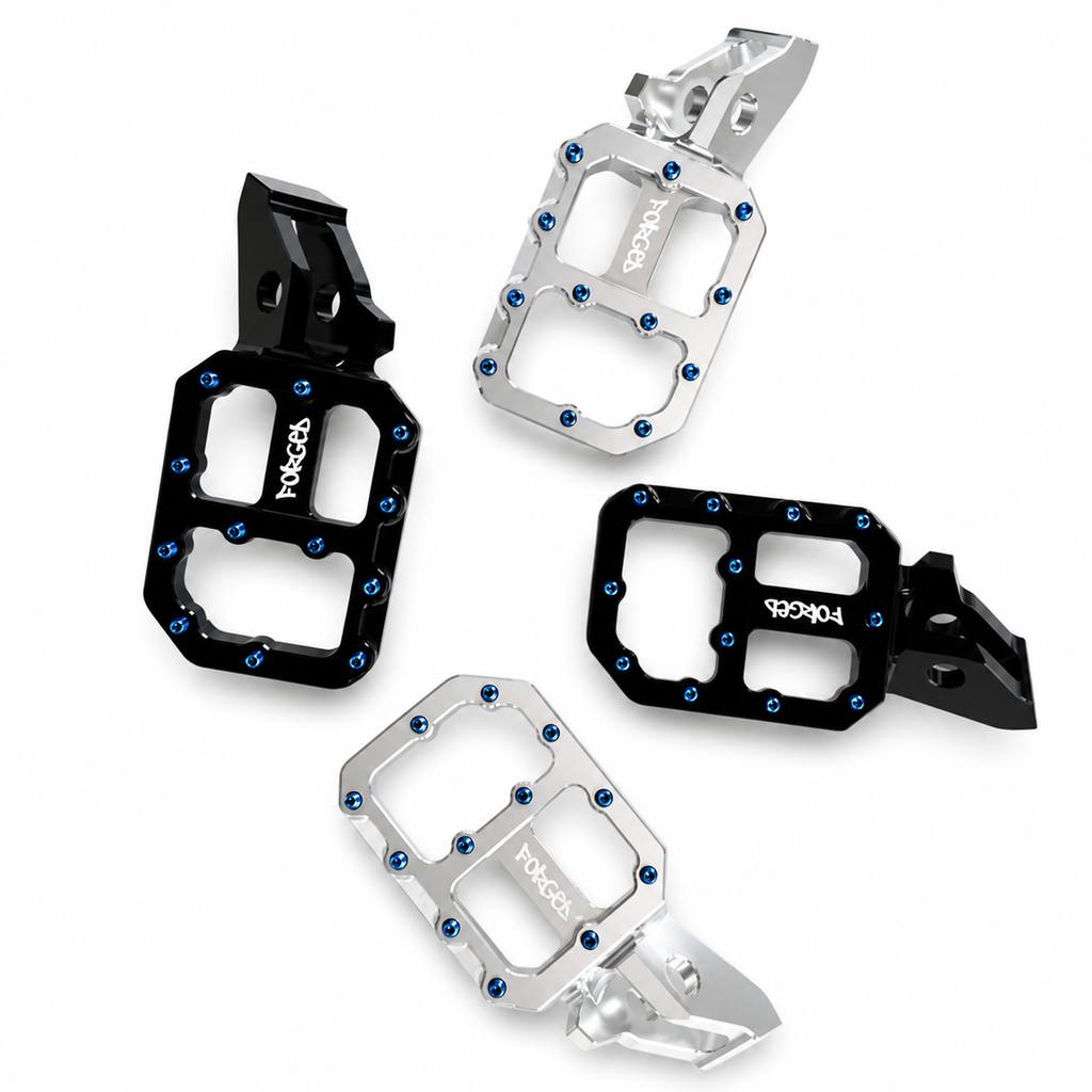 Sur-Ron Ultra Bee super-wide CNC footpegs