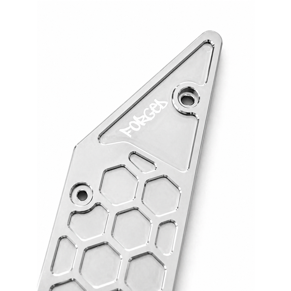 Talaria XXX and XXX Pro CNC metal side panels, direct bolt-on replacement - detail view
