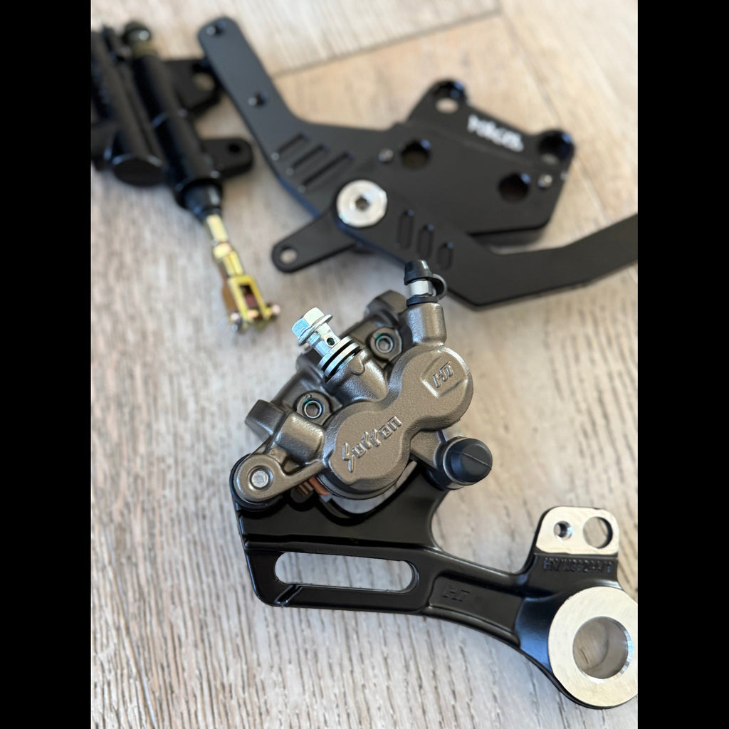 Talaria XXX Foot Brake Kit | Moto Style Rear Brake Conversion (Full Kit or Bracket Only) | Forged Racing Forged Racing