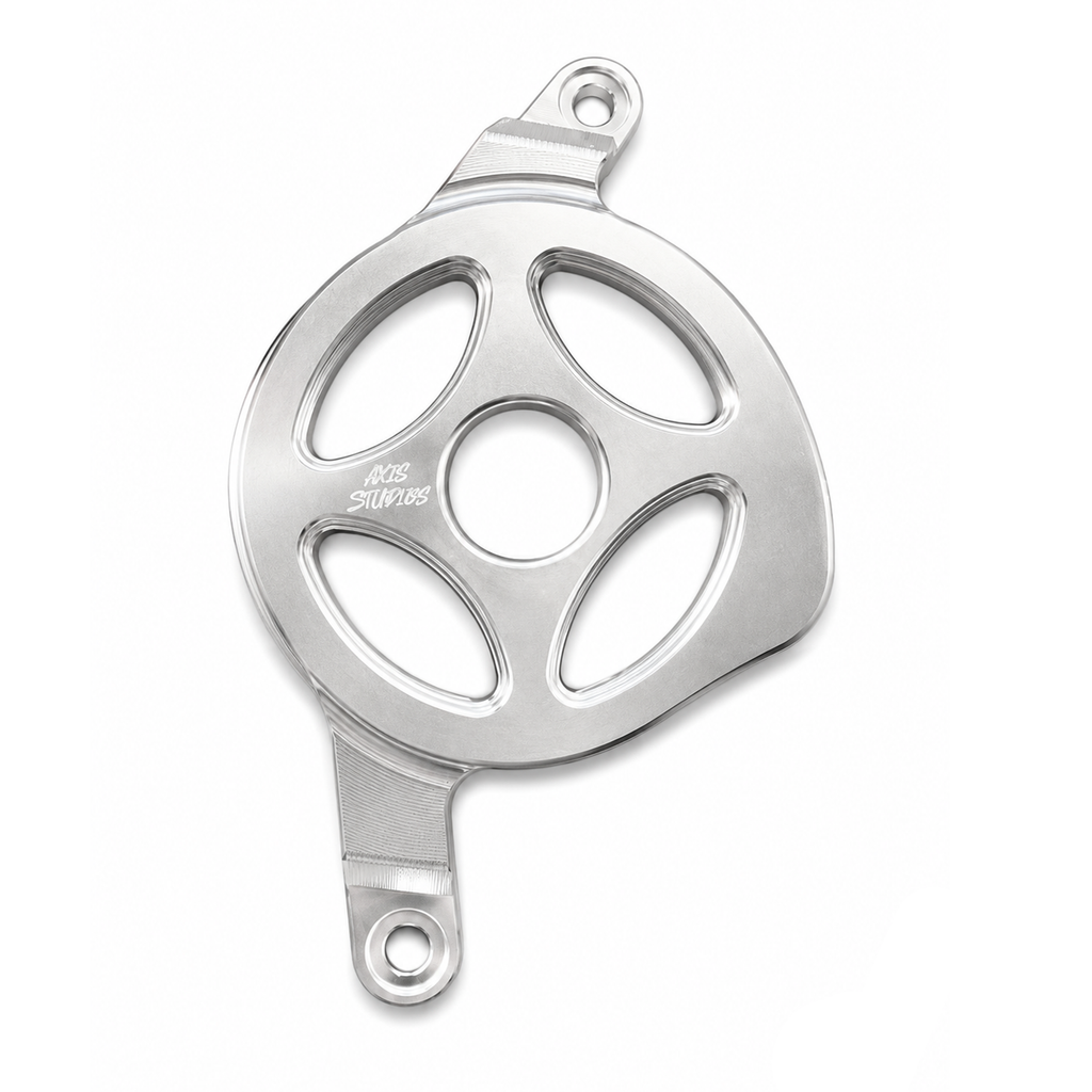 Talaria XXX metal motor cover - alternate angle