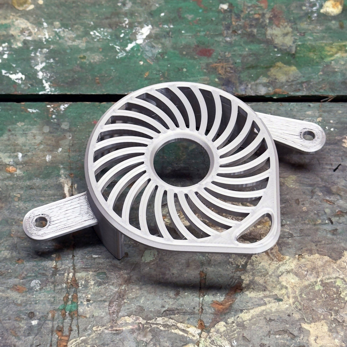 Talaria XXX 3D-printed plastic motor cover - alternate angle