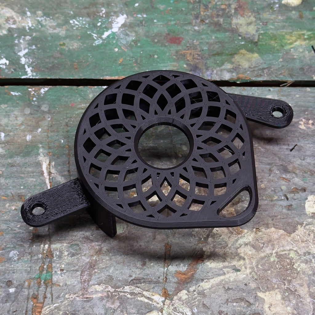 Talaria XXX 3D-printed plastic motor cover - view 7