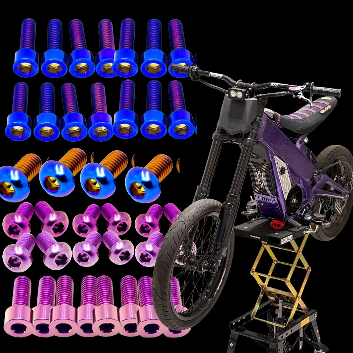 Talaria XXX Titanium Bolt Kit
