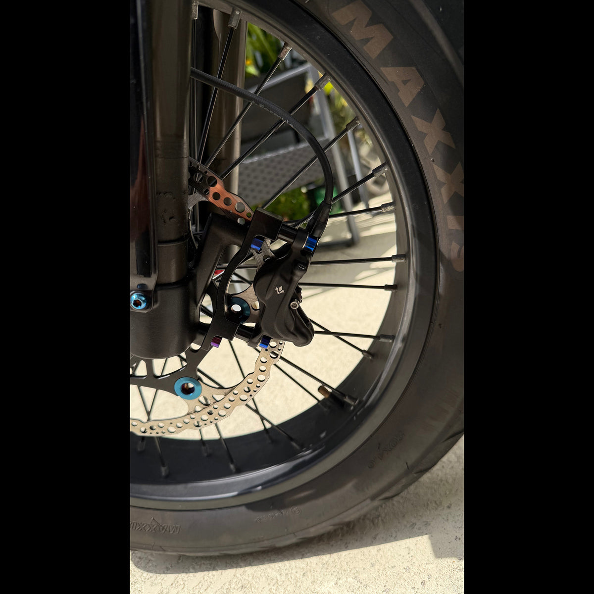 Titanium Caliper Bolts