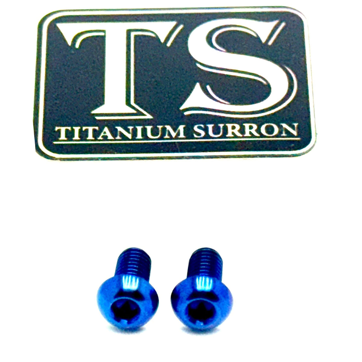 Titanium Chain Guard Bolts (2 pcs) — Talaria