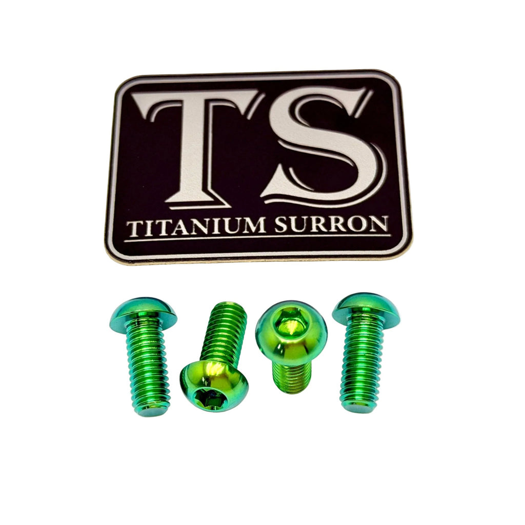 Titanium Controller Mount Bolts for E-moto