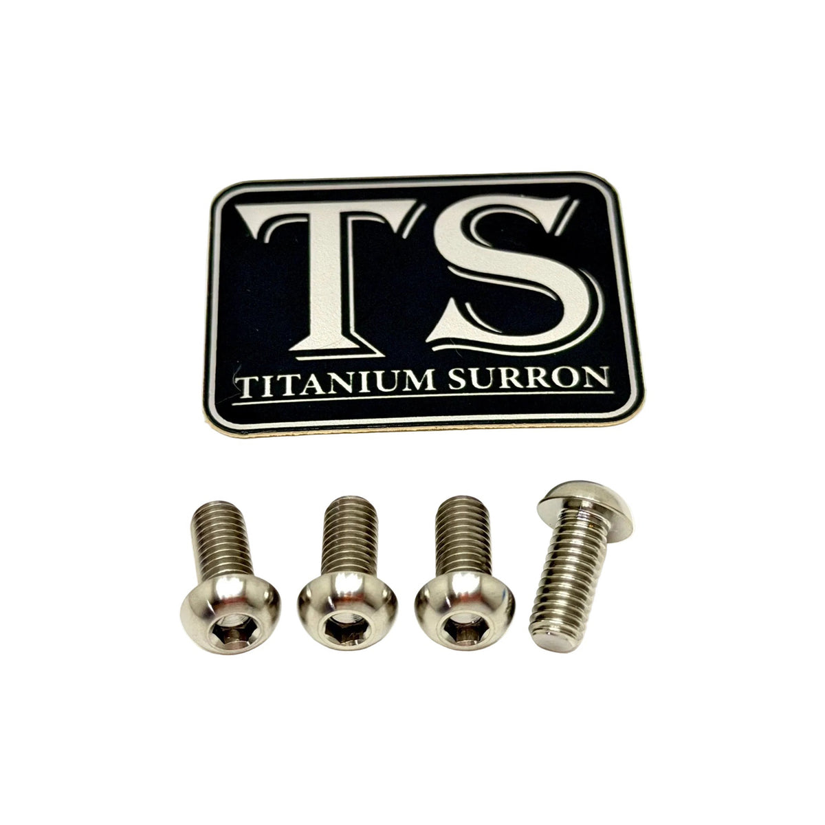 Titanium Controller Mount Bolts for E-moto