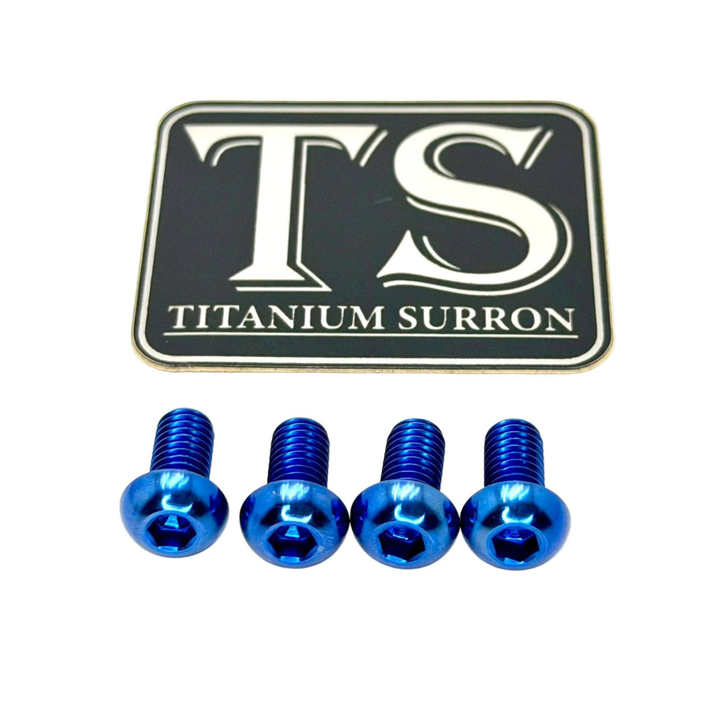 Titanium Controller Mount Bolts for E-moto