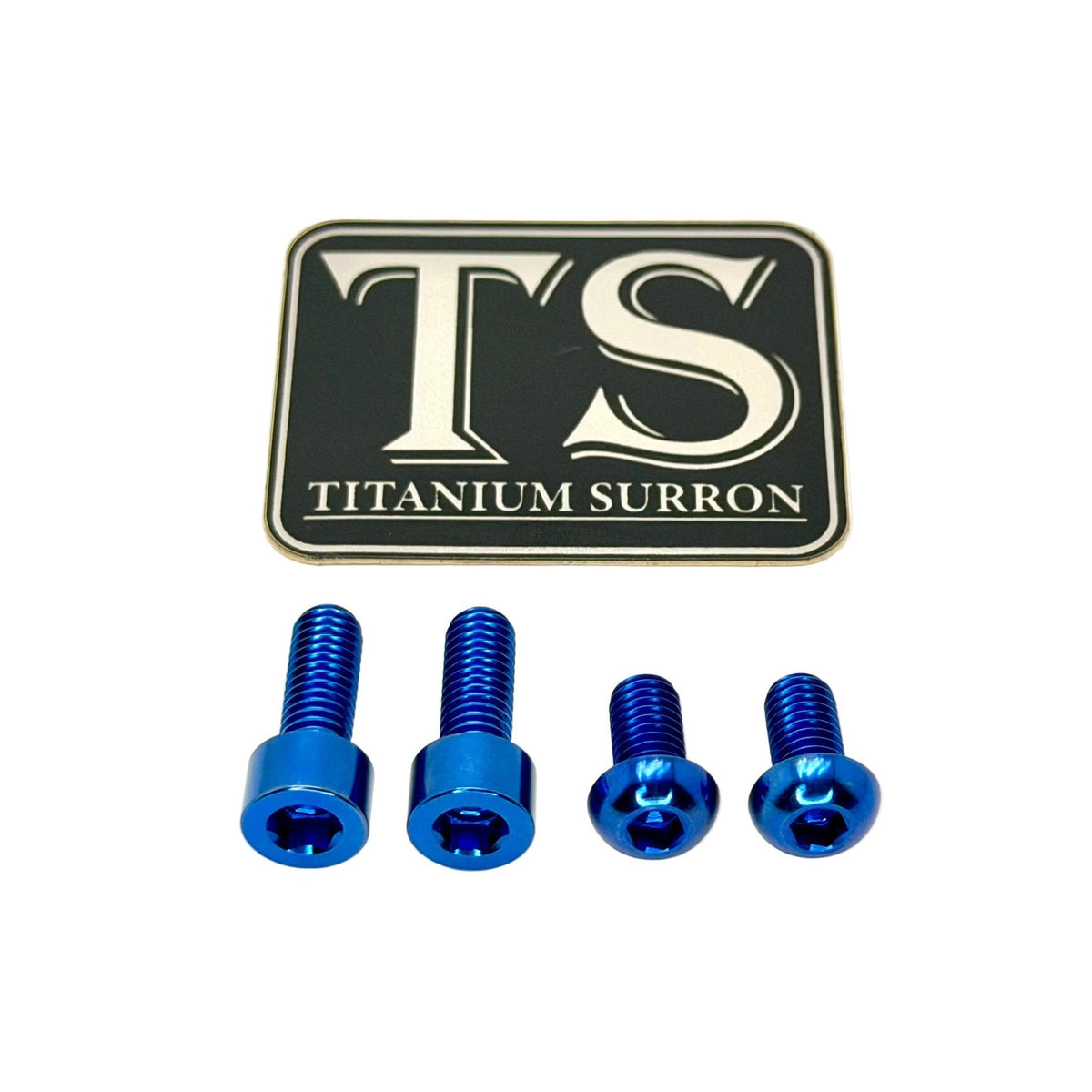 Titanium Controller Mount Bolts for E-moto