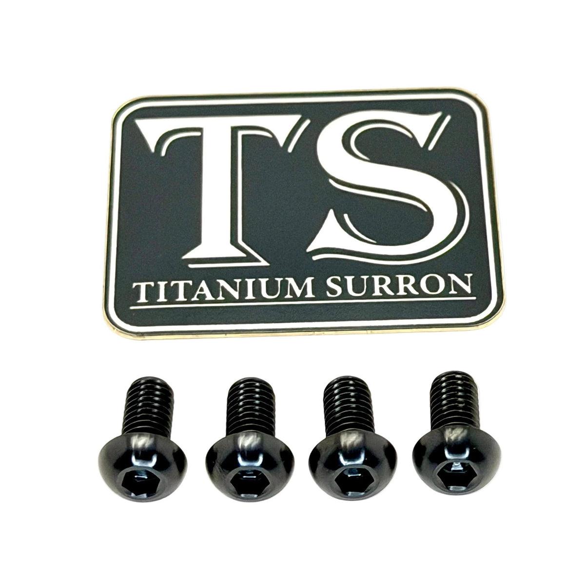 Titanium Controller Mount Bolts for E-moto