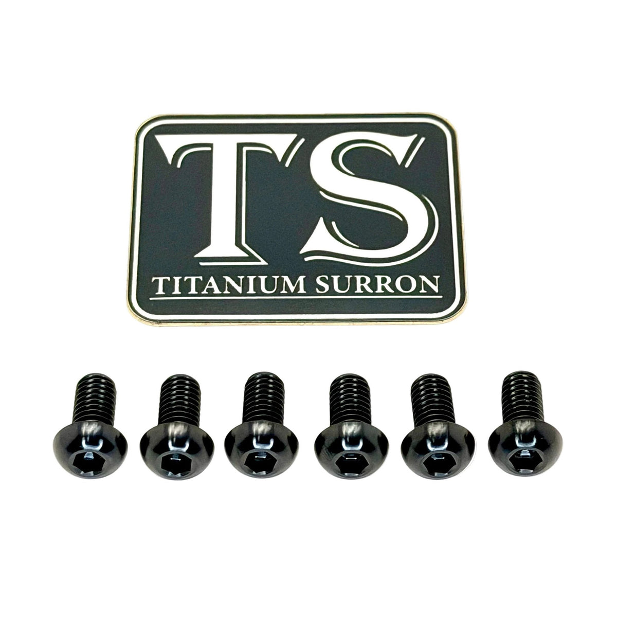 Titanium Controller Mount Bolts for E-moto