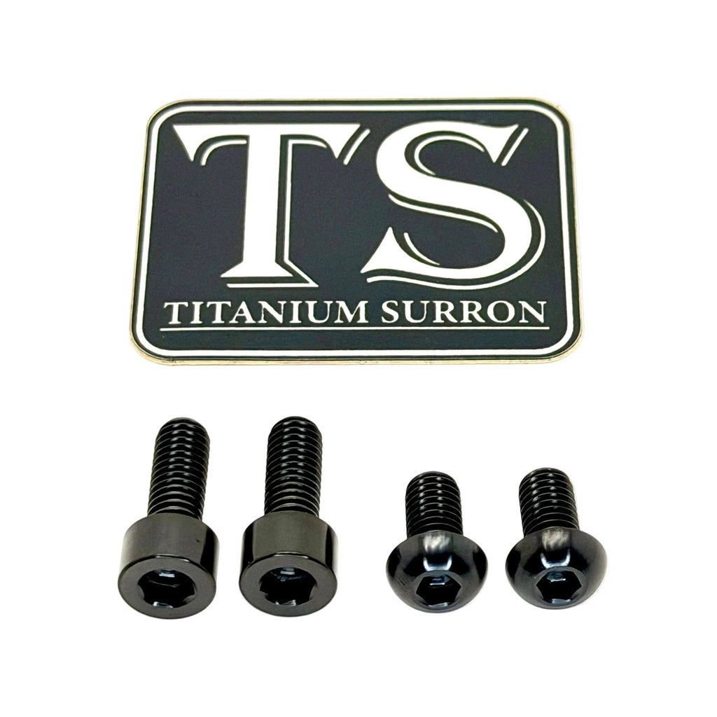 Titanium Controller Mount Bolts for E-moto