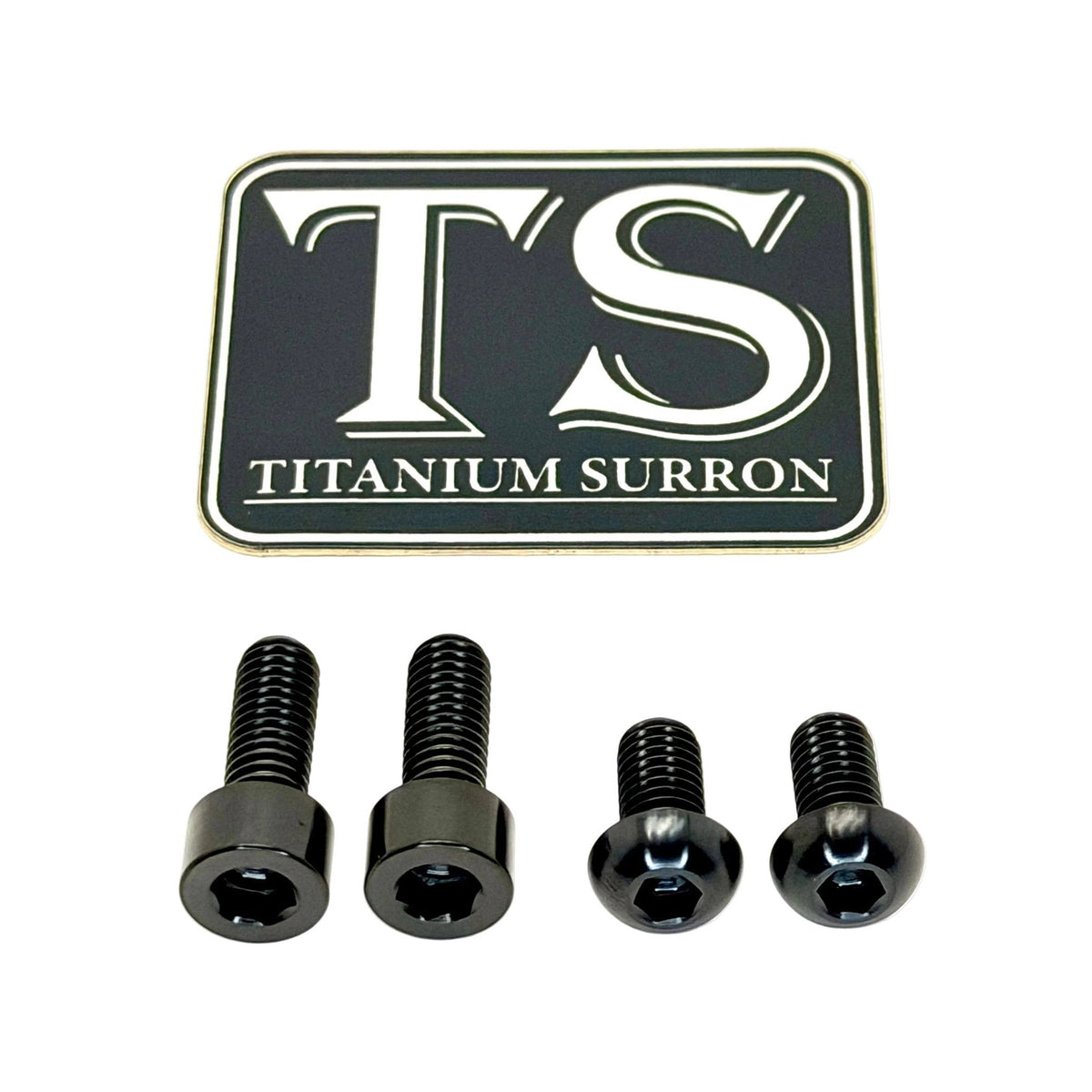 Titanium Controller Mount Bolts for E-moto