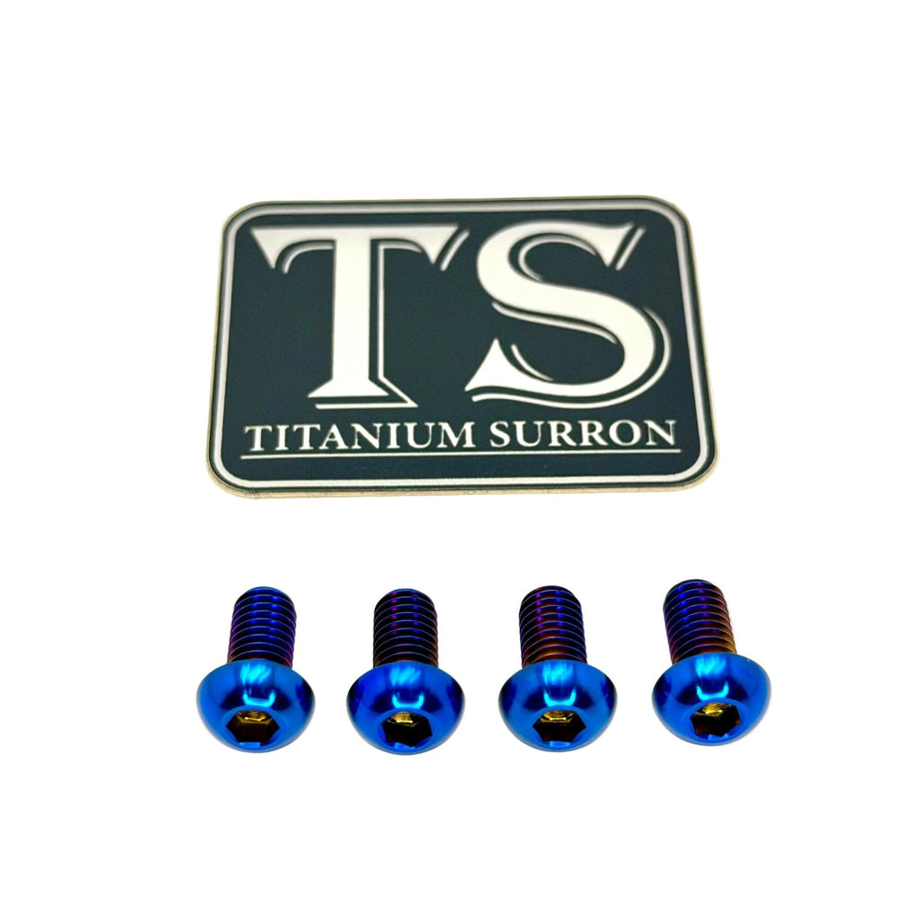 Titanium Controller Mount Bolts for E-moto