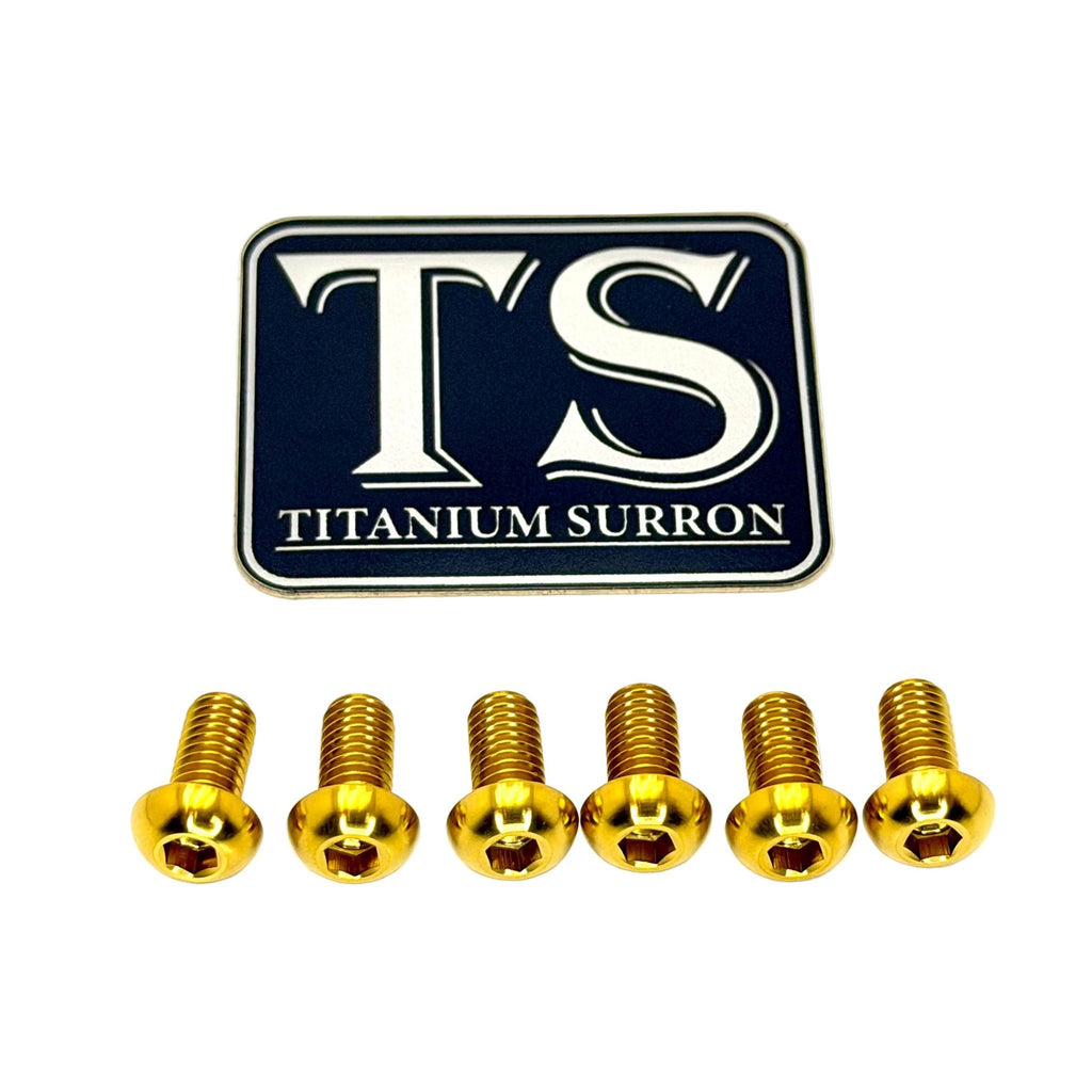 Titanium Controller Mount Bolts for E-moto