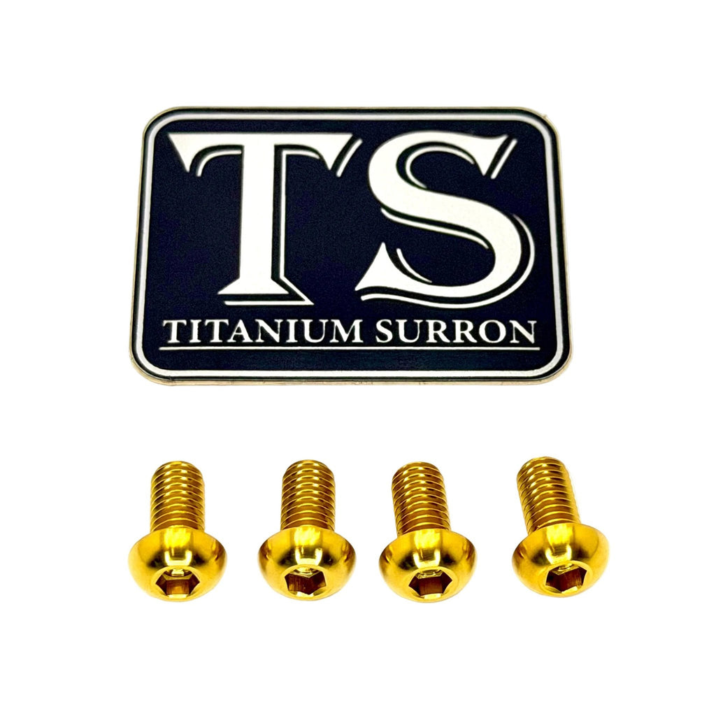 Titanium Controller Mount Bolts for E-moto