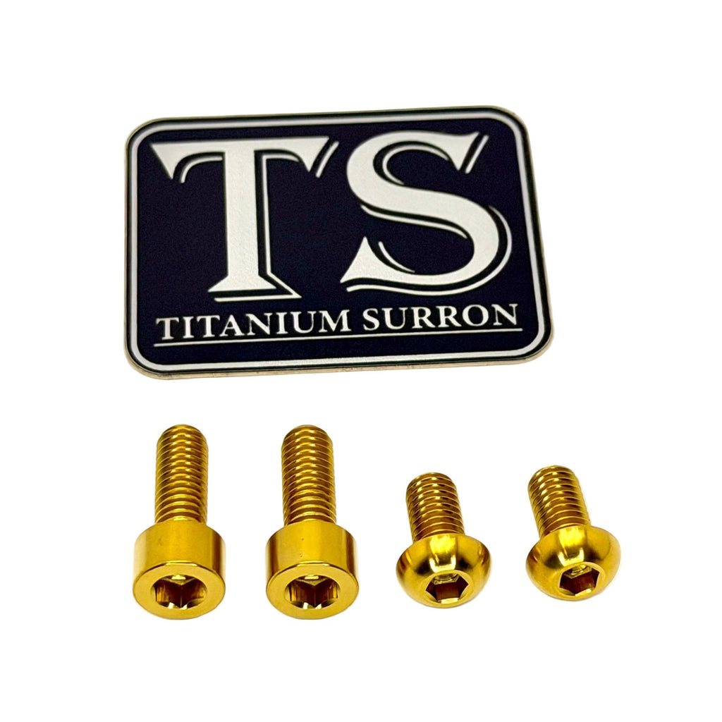 Titanium Controller Mount Bolts for E-moto