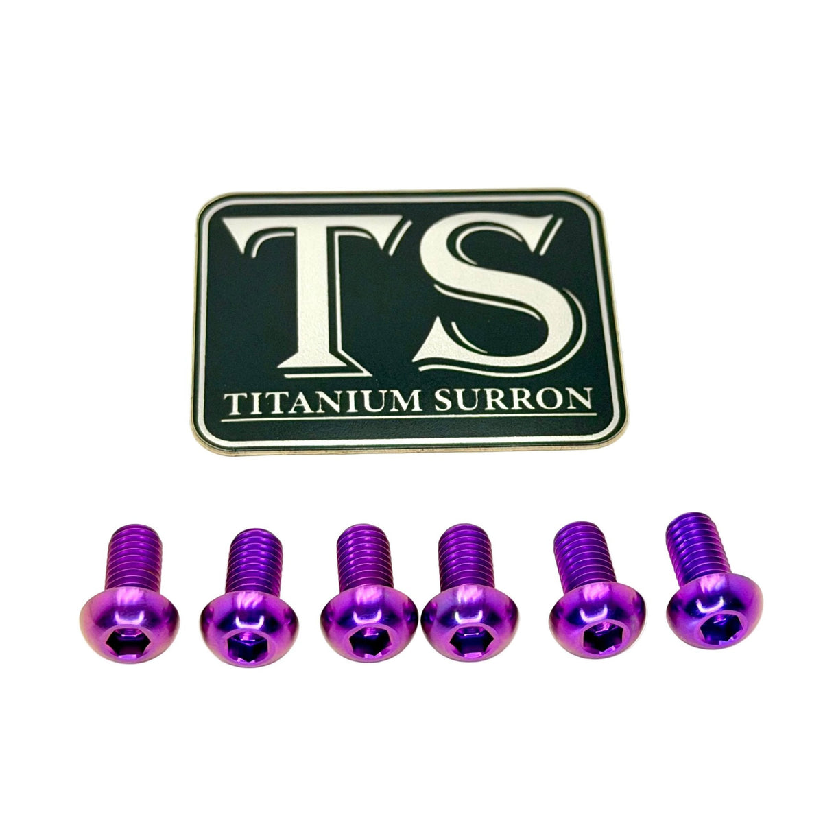 Titanium Controller Mount Bolts for E-moto